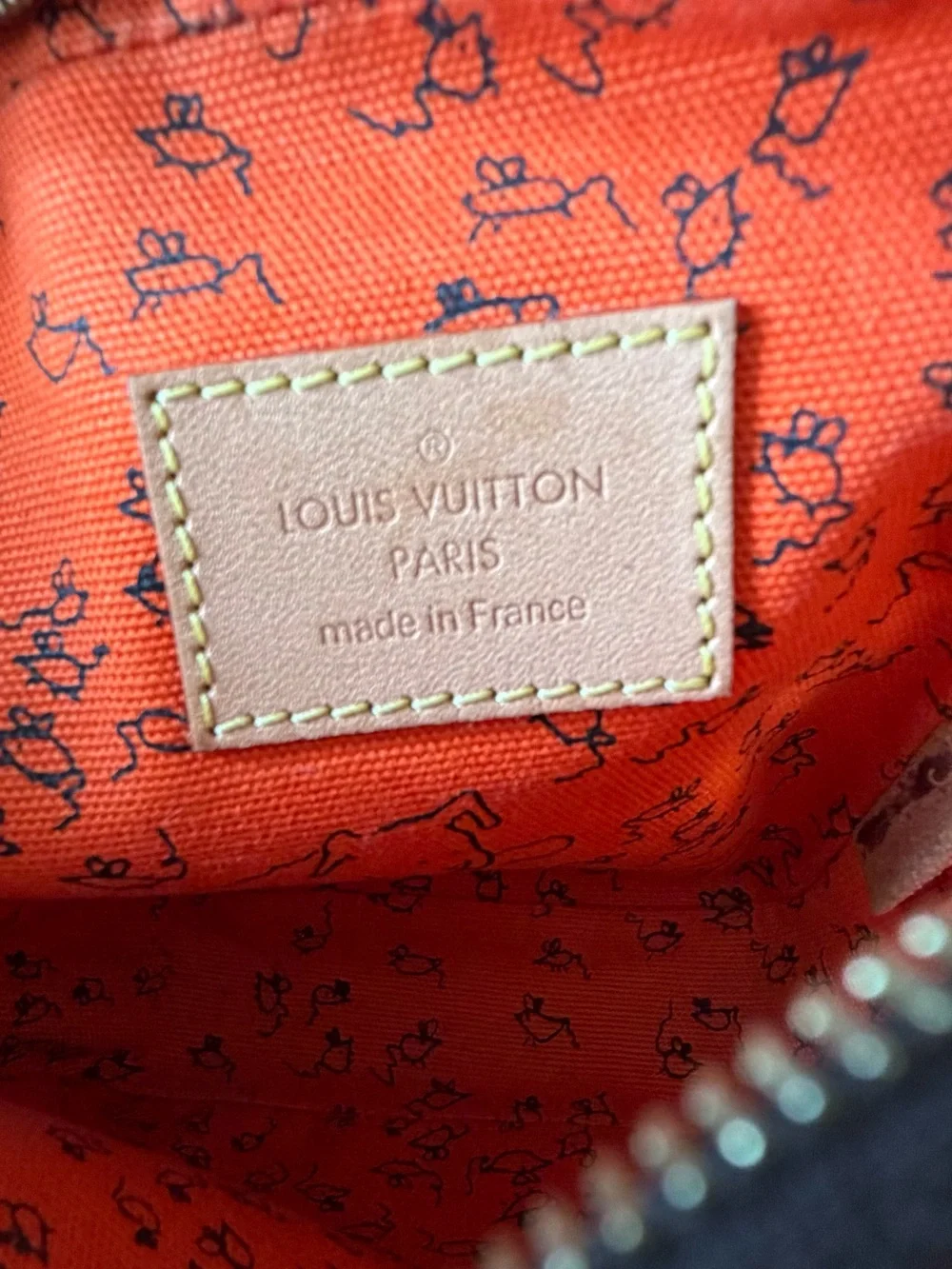 Louis Vuitton Grace Coddington Catogram Paname Mini Crossbody Bag